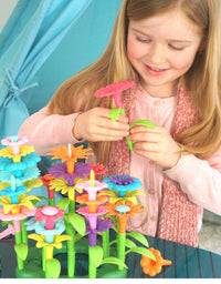 Build A Flower Garden, Colorful Flower Stacking Toy 47 Pcs - Axel Adventures