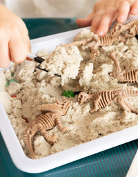 Dinosaur Sensory Bin for Preschoolers, Dinosaur Toy for Kids - Axel Adventures