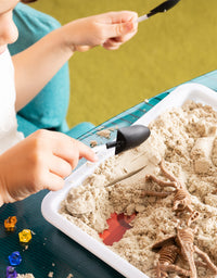 Dinosaur Sensory Bin for Preschoolers, Dinosaur Toy for Kids - Axel Adventures