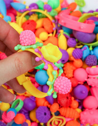 Pop Beads Jewelry making Kit for Kids, Crafts Beading Kit for Girls - Axel Adventures