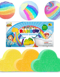 Rainbow Bath Bomb, Kids Bath Bombs - Axel Adventures