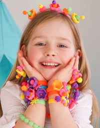 Pop Beads Jewelry making Kit for Kids, Crafts Beading Kit for Girls - Axel Adventures