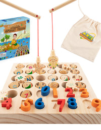 Magnetic Fishing Game, Preschool toy, Fishing Game - Axel Adventures