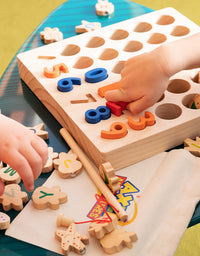 Magnetic Fishing Game, Preschool toy, Fishing Game - Axel Adventures