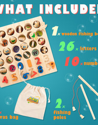 Magnetic Fishing Game, Preschool toy, Fishing Game - Axel Adventures