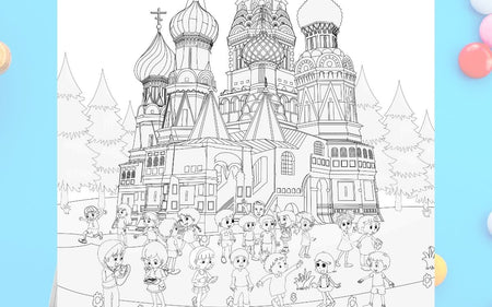 8 Global Landmarks - Discover the world and spot Axel hiding in the illustration