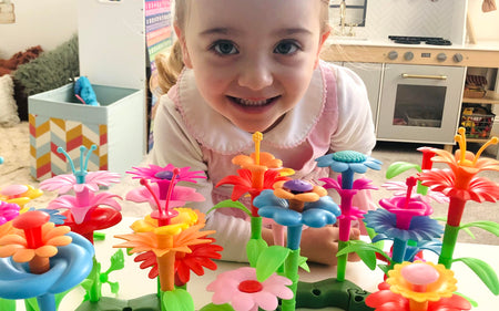 Build A Flower Garden Stacking Toys and Sorting Toys - Educational Value