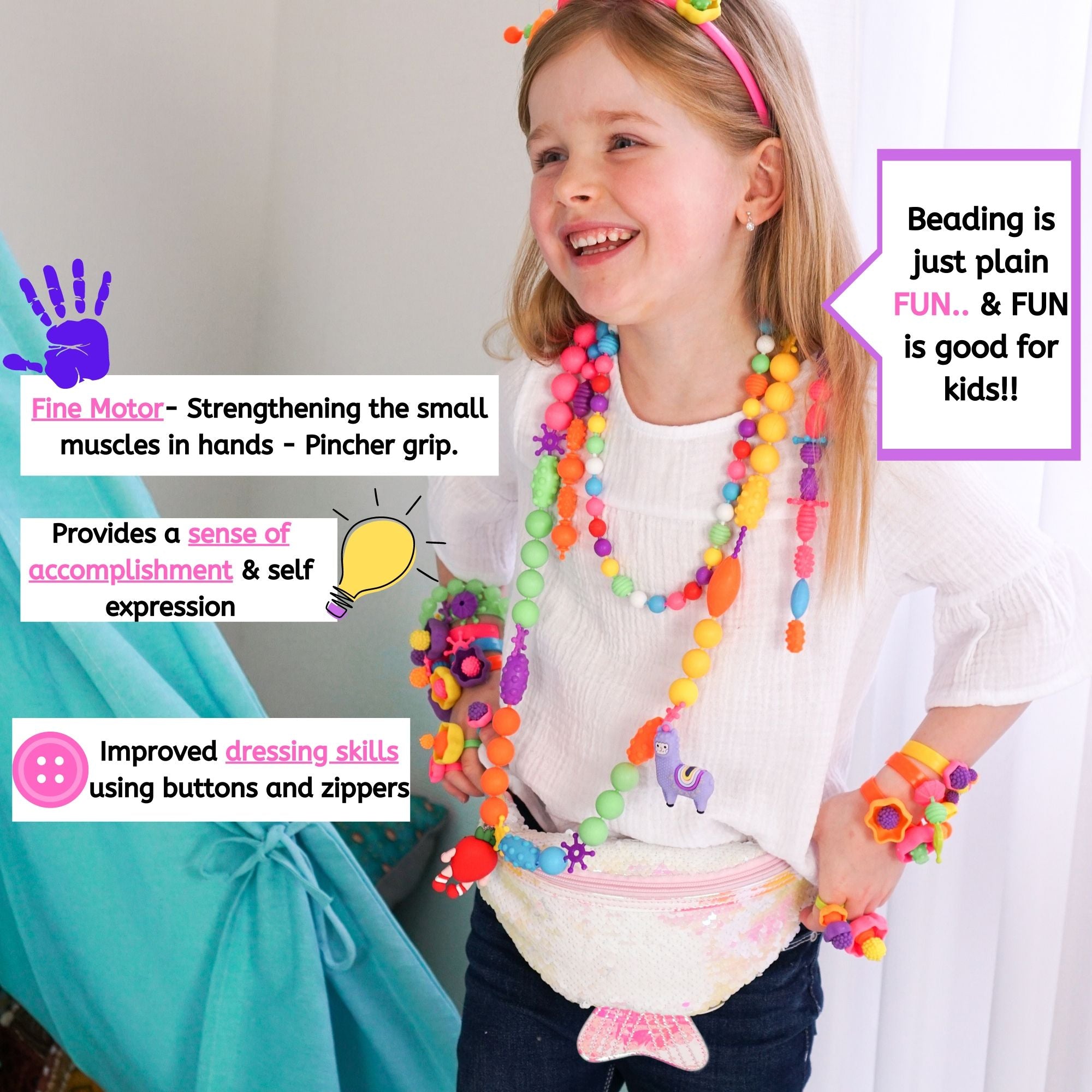 Fun with Snap Pop Beads - Axel Adventures