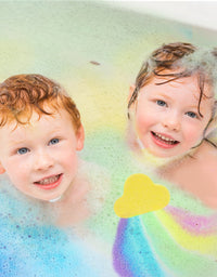 Rainbow Bath Bomb, Kids Bath Bombs - Axel Adventures
