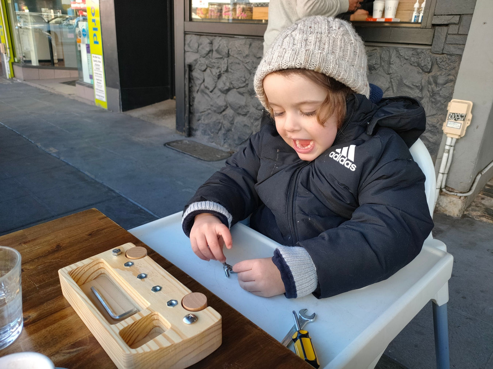 Montessori Screw Driver Board Kids Montessori Materials - Axel Adventures