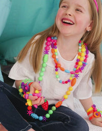 Pop Beads Jewellery Making Kit for Girls, Toy Jewellery
