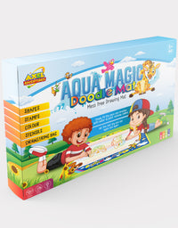 Aqua Magic Doodle Mat for Toddlers, Mess Free Drawing Mat, Colourful Toddler Toy - Axel Adventures
