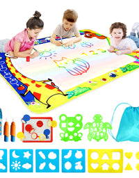 Water Doodle Mat for Toddlers, Preschooler Aqua Drawing Mat - Axel Adventures
