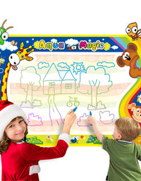 Aqua Magic Doodle Mat for Toddlers, Mess Free Drawing Mat, Colourful Toddler Toy - Axel Adventures
