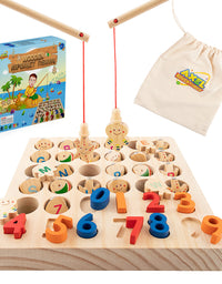 Magnetic Fishing Game, Preschool toy, Fishing Game - Axel Adventures
